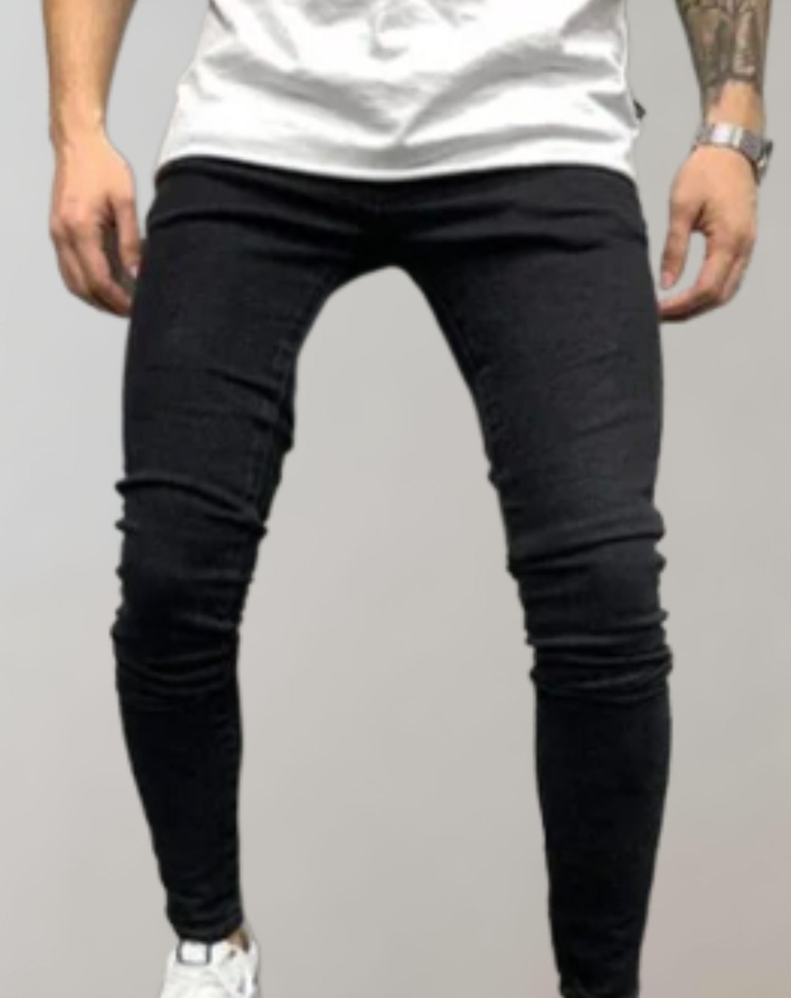 Men’s Skinny Fit Jeans - Versatile Style