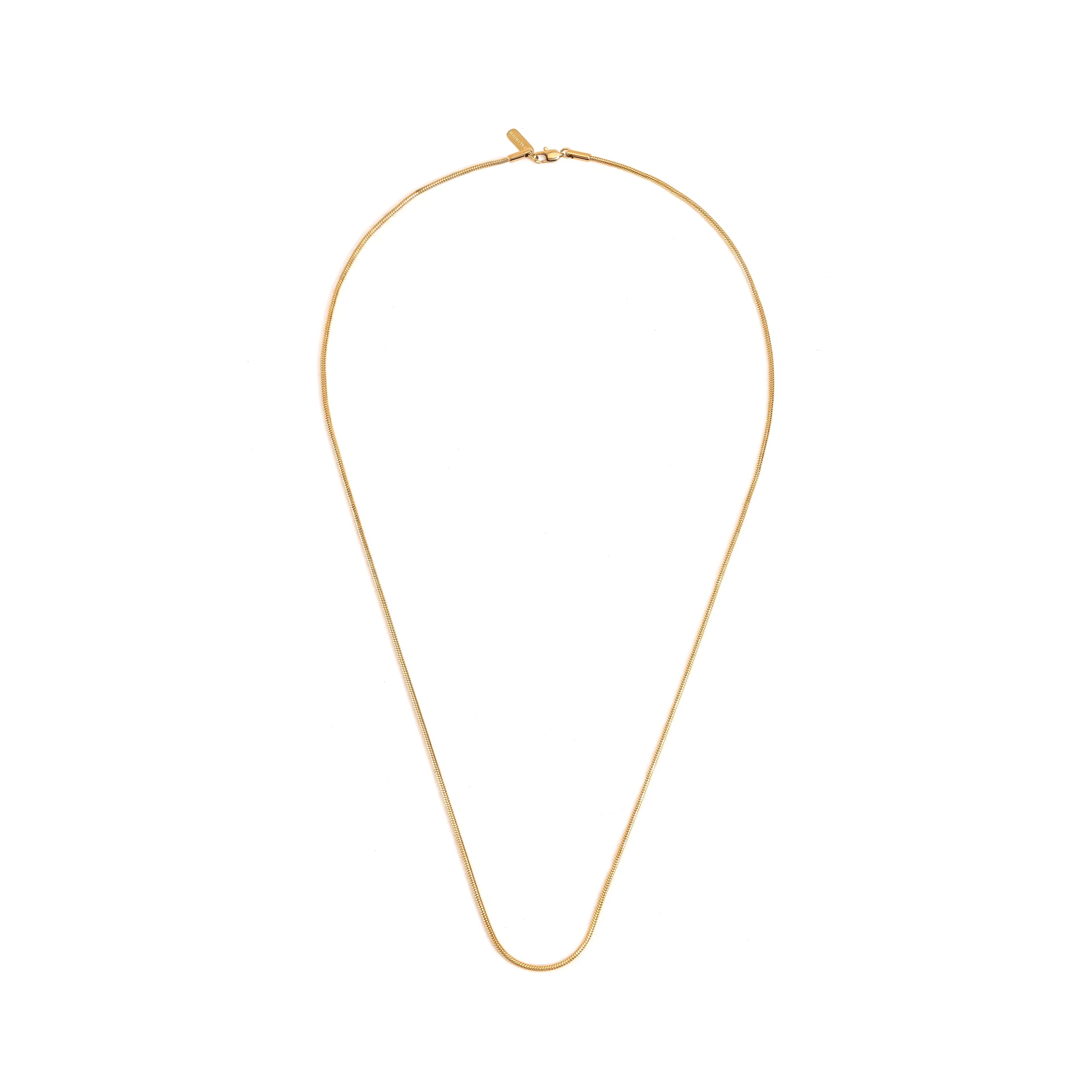Delicate Stainless Steel Necklace – Gold-Colored modusmoda 1