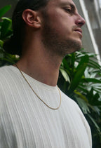 Delicate Stainless Steel Necklace – Gold-Colored modusmoda 3