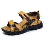 Men's sport sandals lightweight adjustable straps - versatile waterproof footwear for outdoor adventures