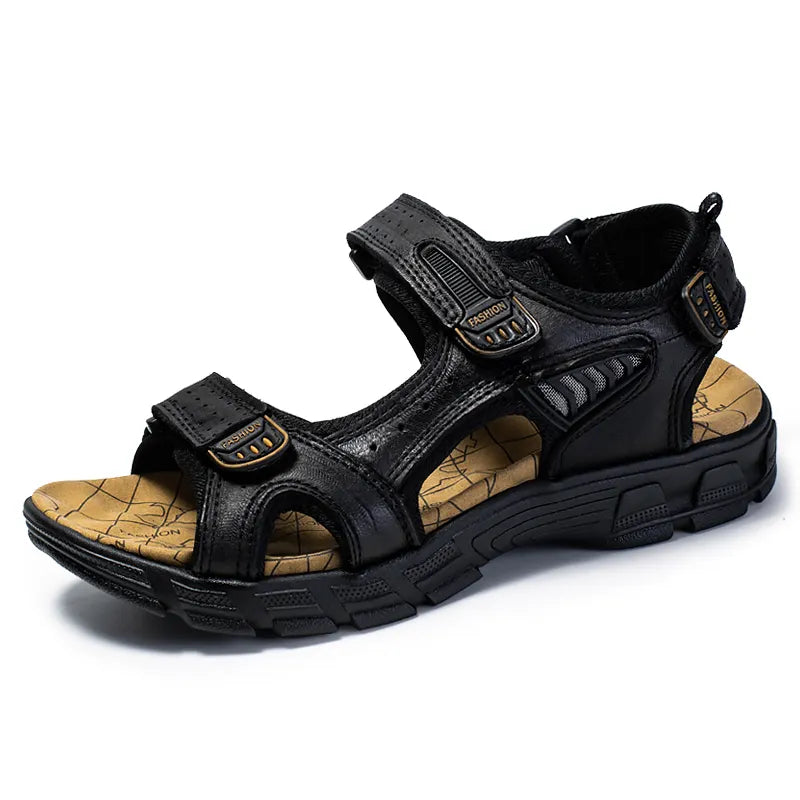 Men's sport sandals lightweight adjustable straps - versatile waterproof footwear for outdoor adventures