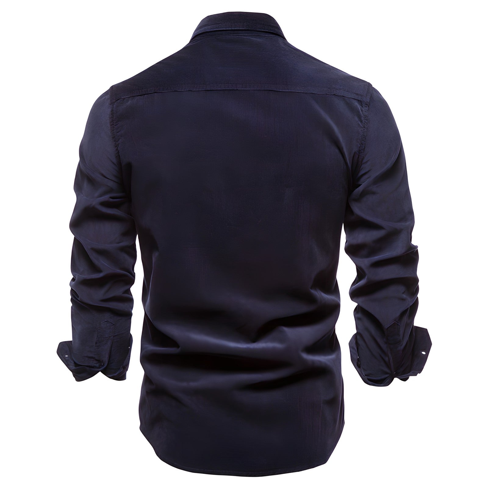 Men's casual shirt lightweight long sleeve - versatile fashionable wear for everyday style