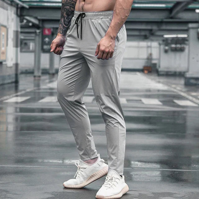 Men's breathable jogging trousers - optimal for fitness, outdoor activities, and casual wear