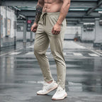 Men's breathable jogging trousers - optimal for fitness, outdoor activities, and casual wear