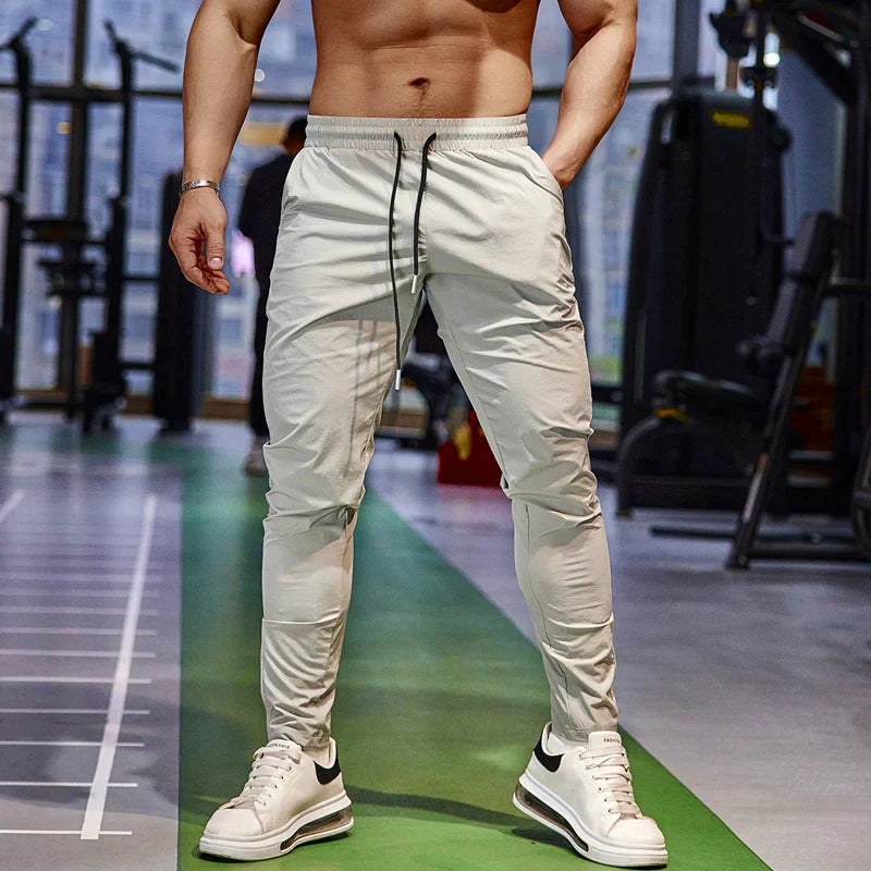 Men's breathable jogging trousers - optimal for fitness, outdoor activities, and casual wear