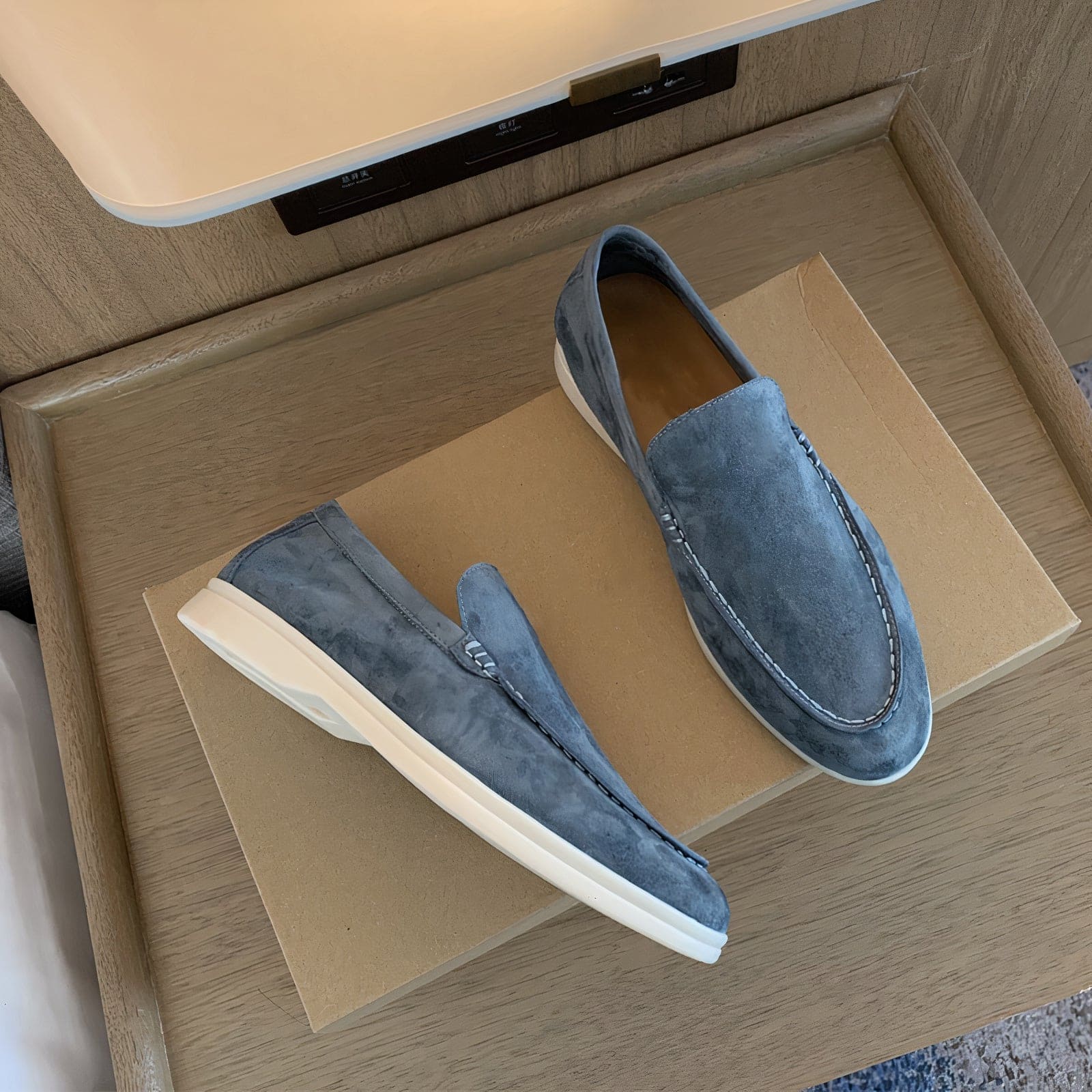 Men's suede loafers - versatile slip-on shoes for casual wear