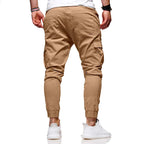 Men's cargo pants lightweight trousers with pockets for casual wear - stylish and durable daily use garments
