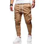 Men's cargo pants lightweight trousers with pockets for casual wear - stylish and durable daily use garments