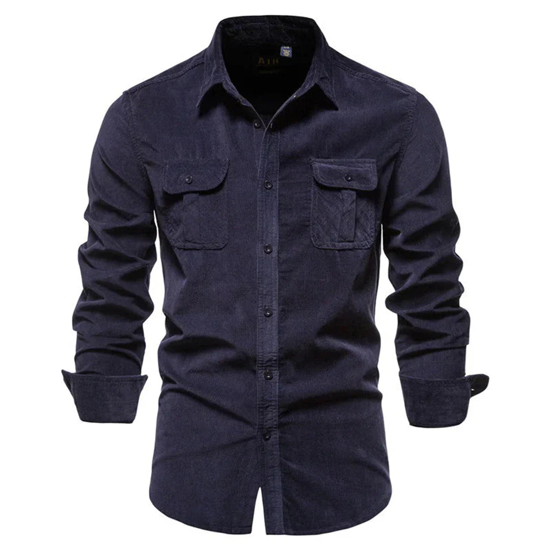 Men's Corduroy Shirt – Classic Style for Any Occasion