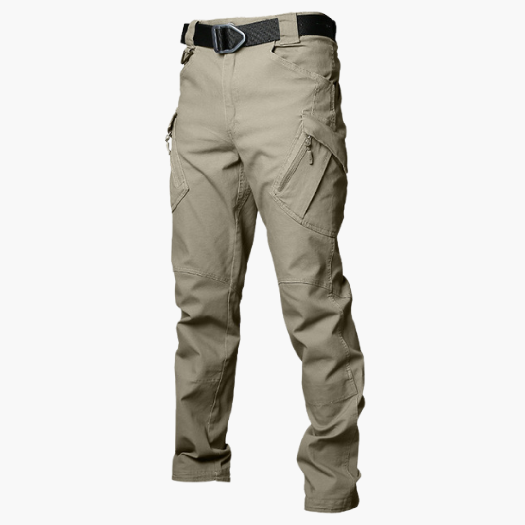 Men's cargo pants durable outdoor workwear - functional multi-pocket trousers for everyday use