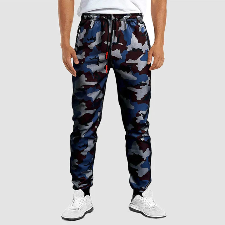 Men’s Camouflage Trousers - Trendy Lightweight Joggers