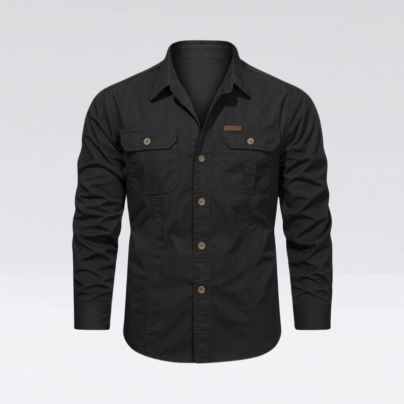 Men’s Casual Shirt - Lightweight Long Sleeve Outdoor Wear