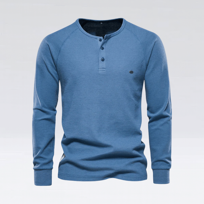 Men’s Henley Top – Soft Fabric for Daily Comfort