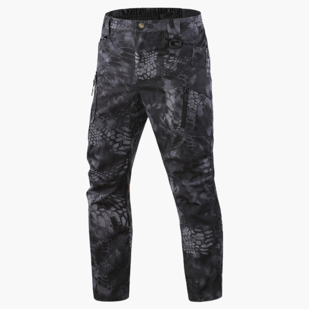 Men's cargo pants durable outdoor workwear - functional multi-pocket trousers for everyday use