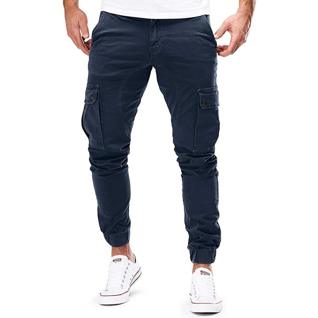 Men's cargo pants lightweight trousers with pockets for casual wear - stylish and durable daily use garments