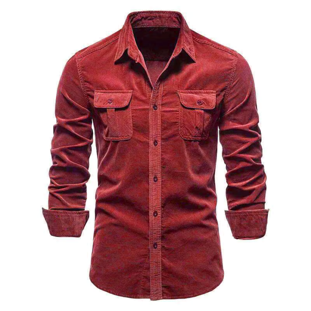 Men's Corduroy Shirt – Classic Style for Any Occasion