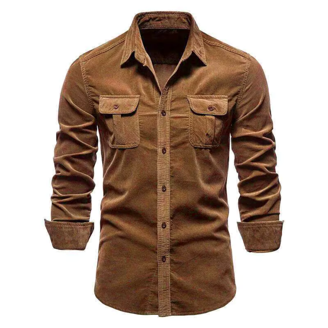 Men's Corduroy Shirt – Classic Style for Any Occasion