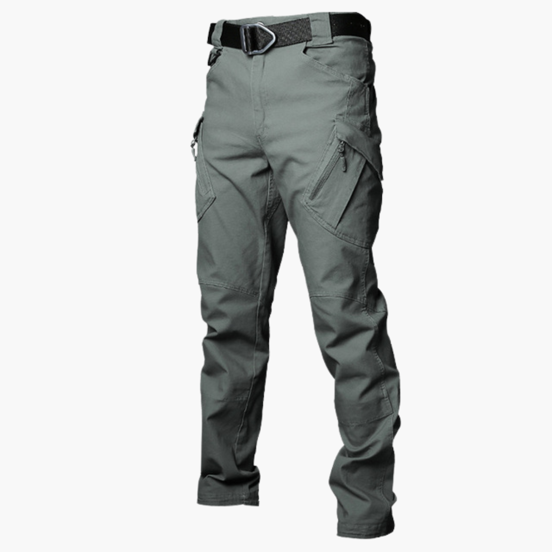 Men's cargo pants durable outdoor workwear - functional multi-pocket trousers for everyday use