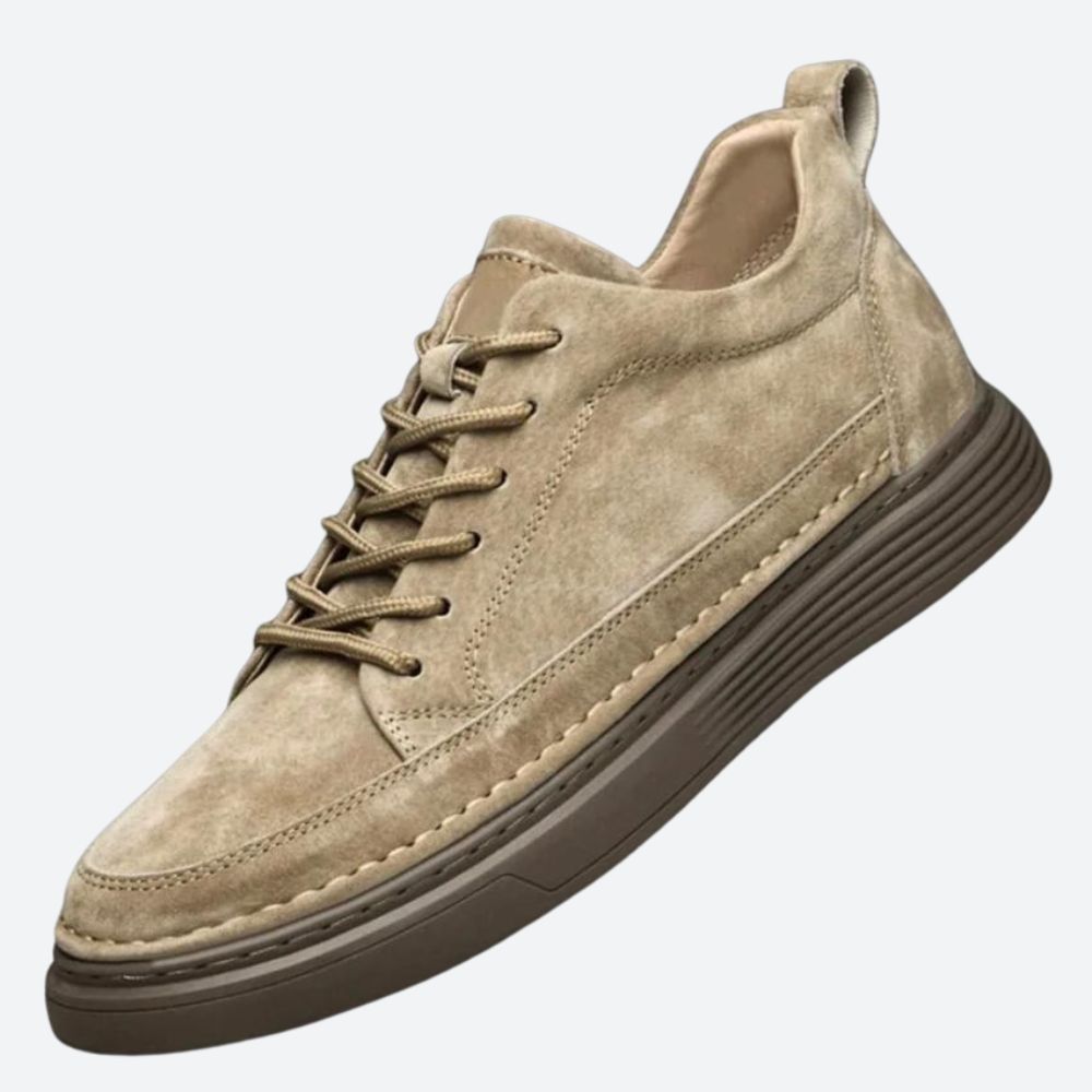 Men's casual sneakers suede design for everyday wear - stylish low-top footwear for all occasions