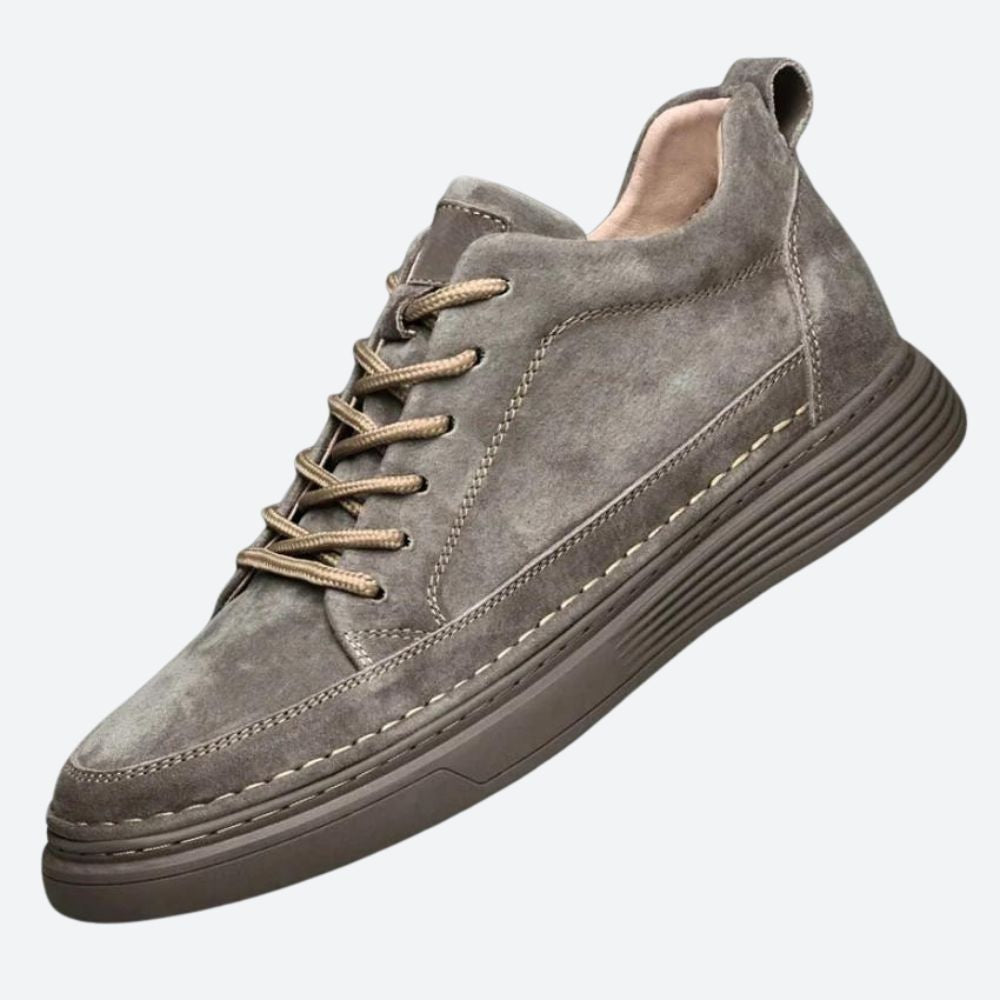 Men's casual sneakers suede design for everyday wear - stylish low-top footwear for all occasions