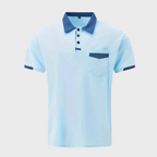 Sophisticated polo shirt - men’s versatile short-sleeved top