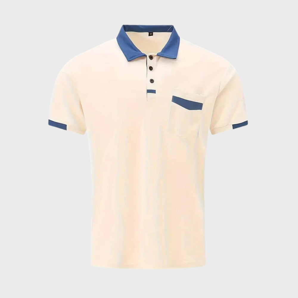 Sophisticated polo shirt - men’s versatile short-sleeved top