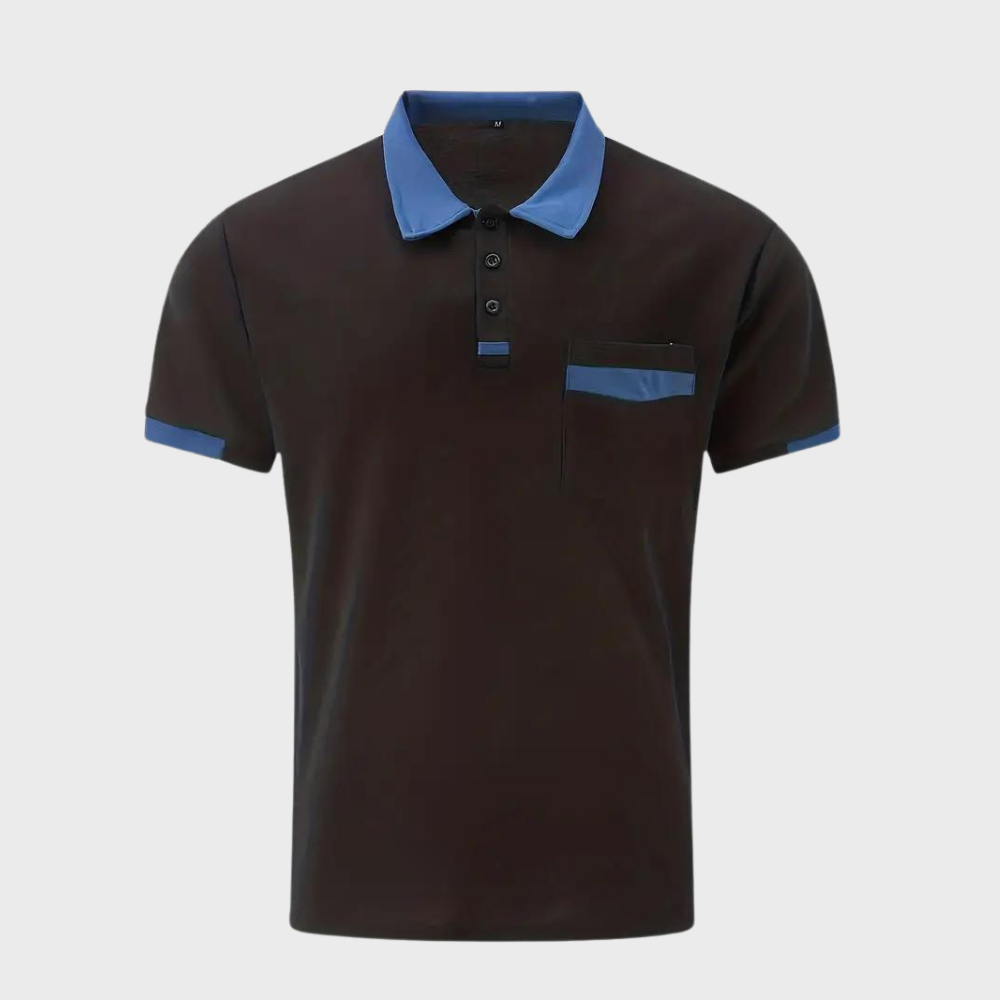 Sophisticated polo shirt - men’s versatile short-sleeved top