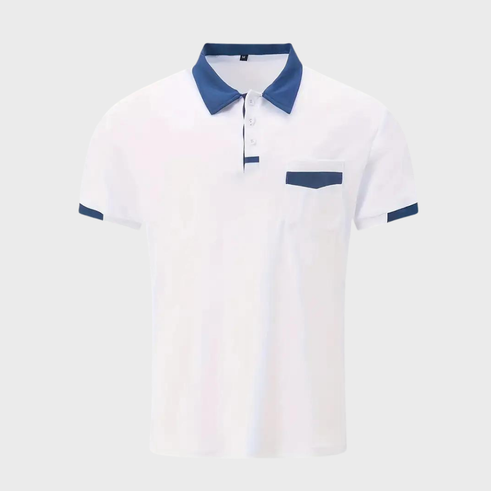 Sophisticated polo shirt - men’s versatile short-sleeved top