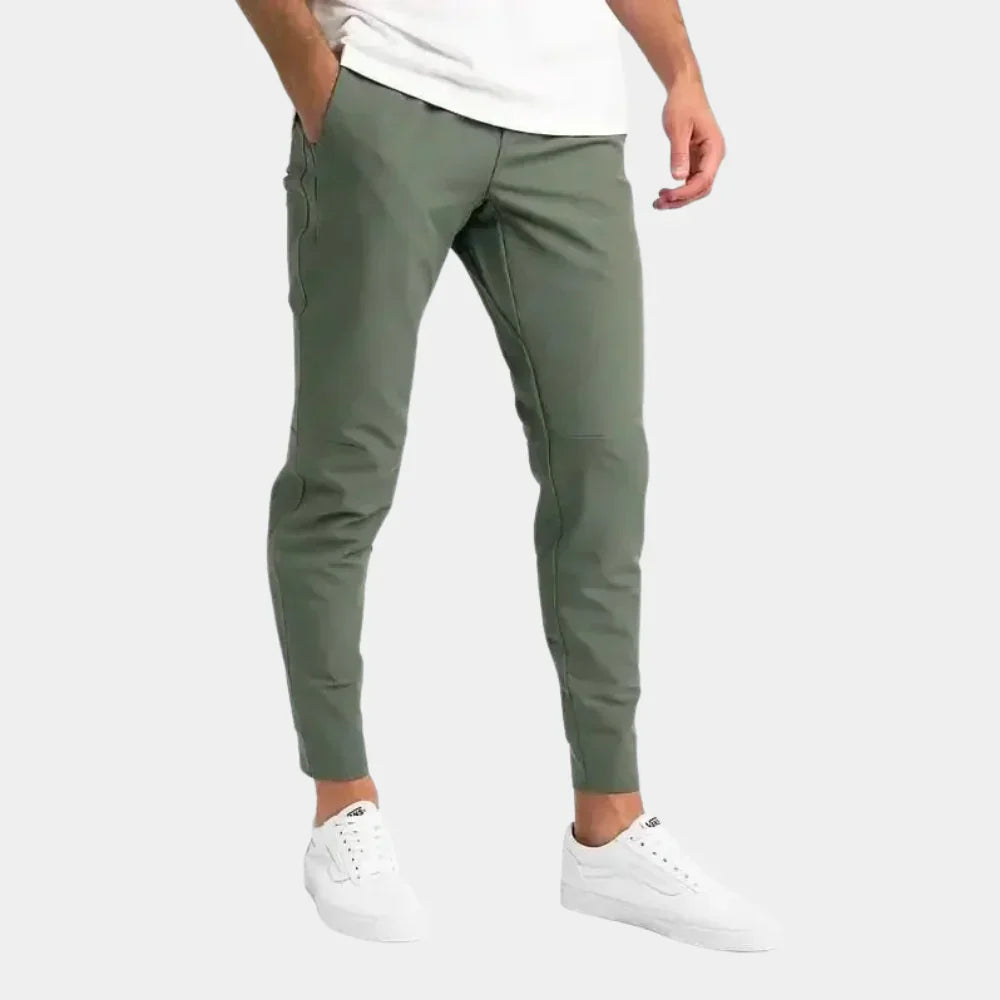 Men's slim fit trousers - versatile lightweight bottoms for everyday wear