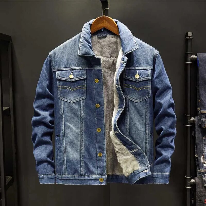 Men’s Denim Jacket - Versatile All-Season Outerwear