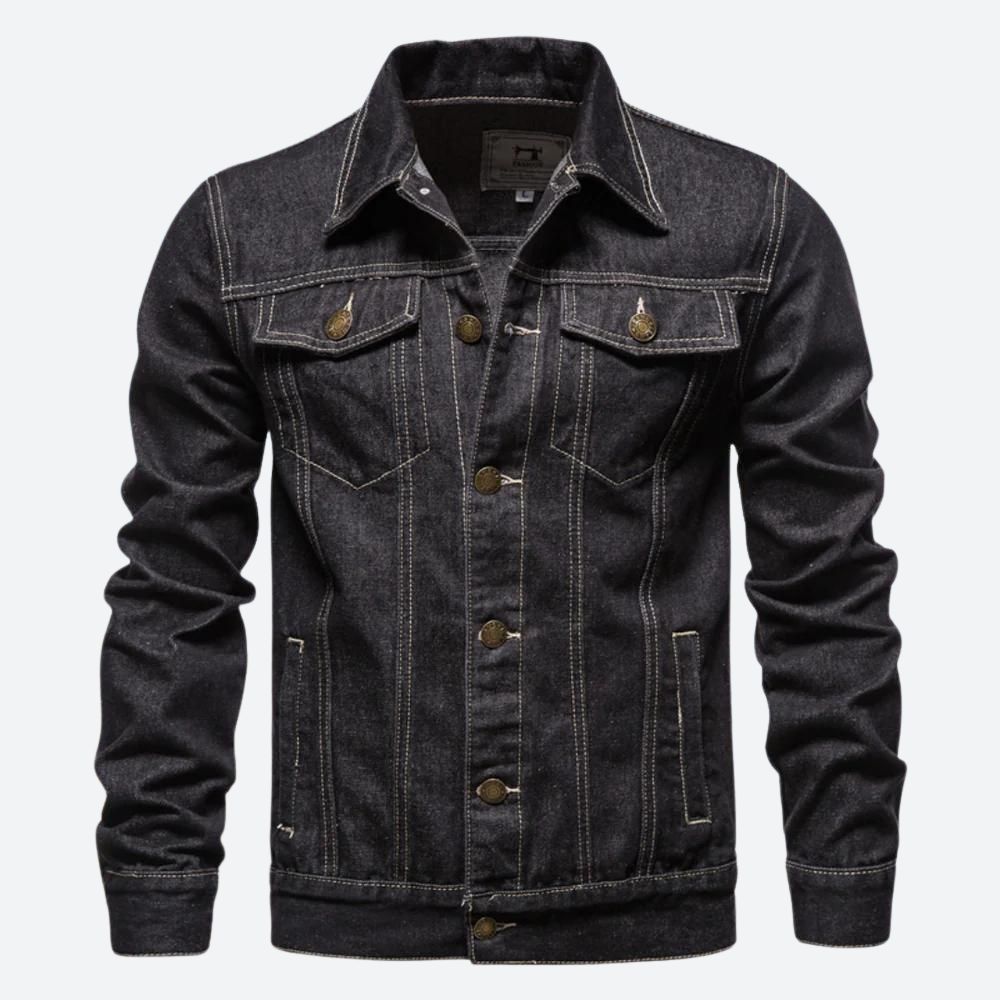 Modern Fit Denim Jacket for Men