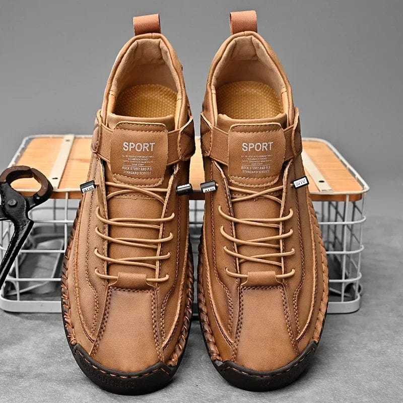 Men's running shoes enhanced durability - sturdy athletic footwear for casual activities
