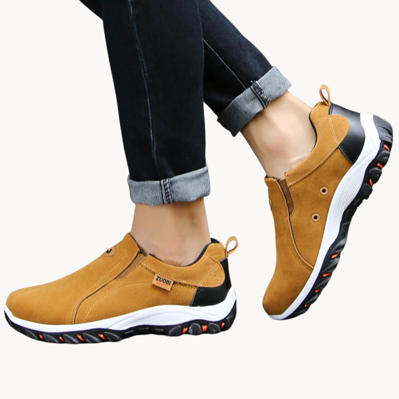 Men's lightweight slip-on sneakers - versatile everyday footwear for casual activities
