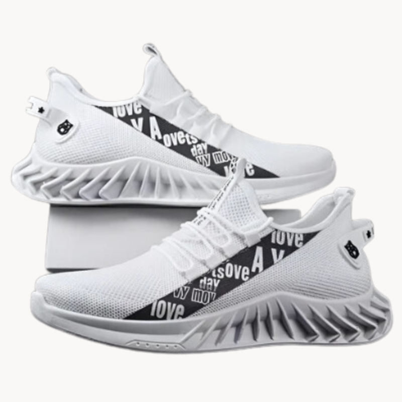Men's running shoes lightweight breathable trainers - casual sports footwear for daily wear
