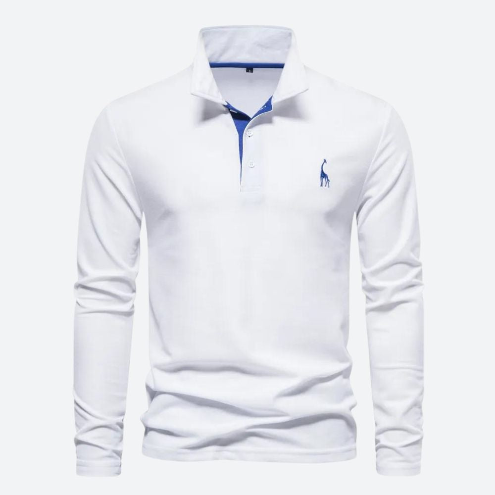 Long sleeve polo shirt - timeless men’s everyday top