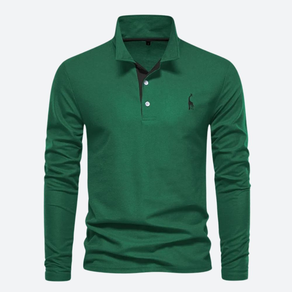 Long sleeve polo shirt - timeless men’s everyday top
