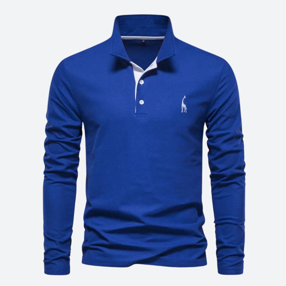 Long sleeve polo shirt - timeless men’s everyday top