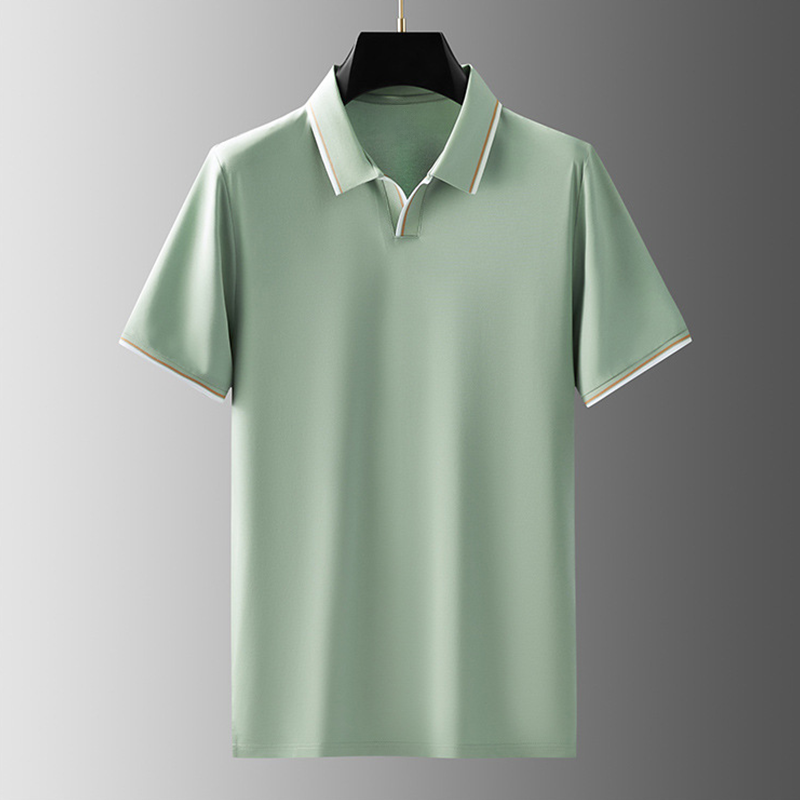 Silk polo shirt - sophisticated men’s casual attire