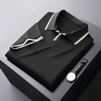 Silk polo shirt - sophisticated men’s casual attire
