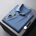 Silk polo shirt - sophisticated men’s casual attire