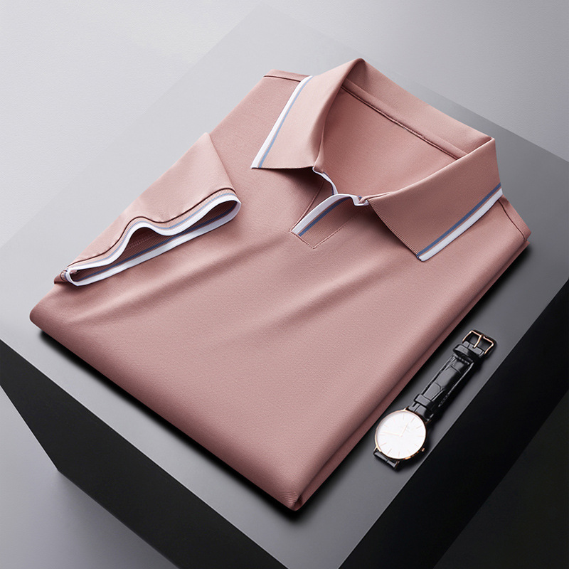 Silk polo shirt - sophisticated men’s casual attire
