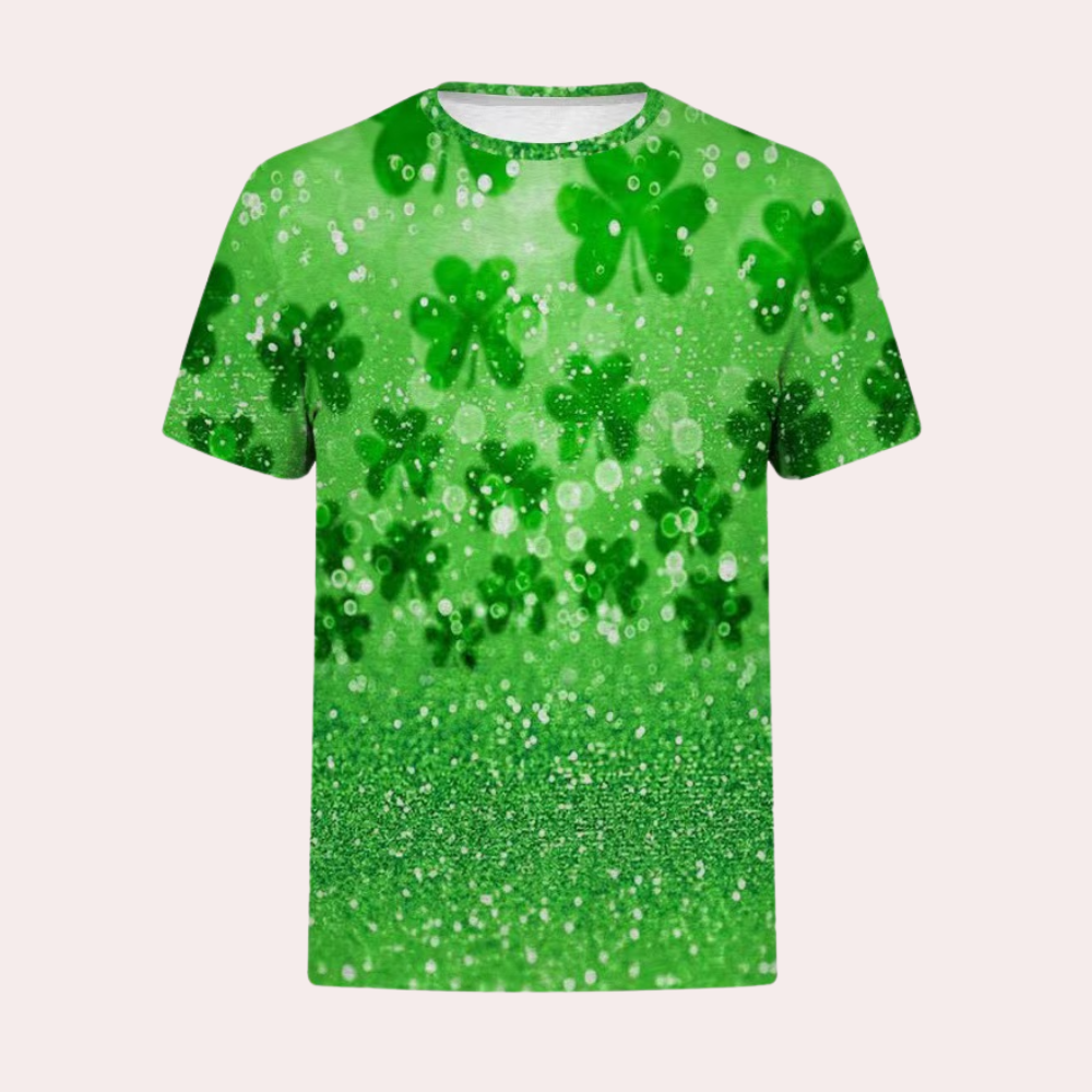 Geometric pattern t-shirt - trendy men’s graphic tee