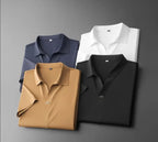 Classic short sleeve polo shirt set - versatile men’s shirts
