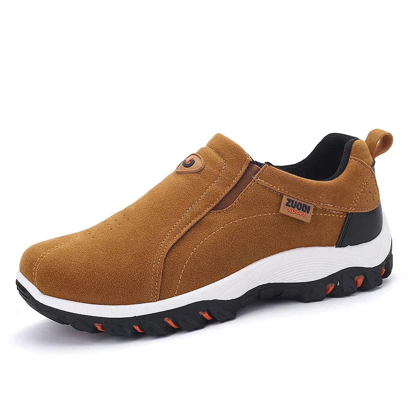Men's lightweight slip-on sneakers - versatile everyday footwear for casual activities