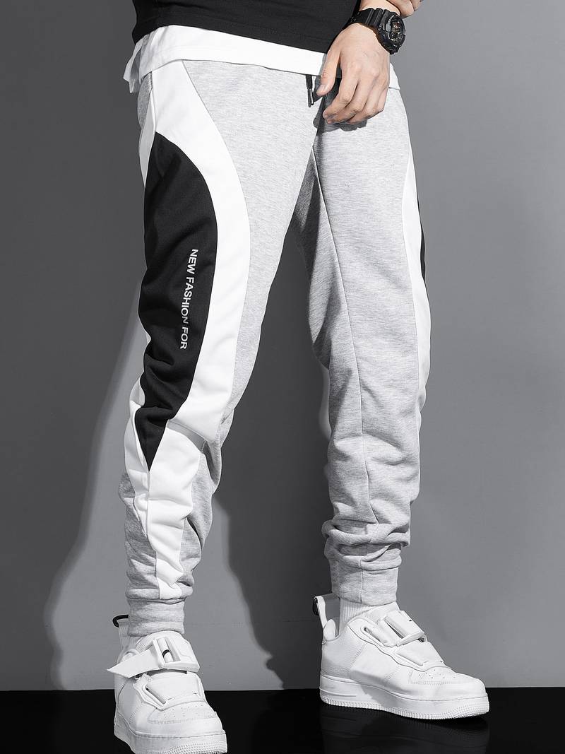 Men’s Jogging Trousers – Side Panels & Pockets Style