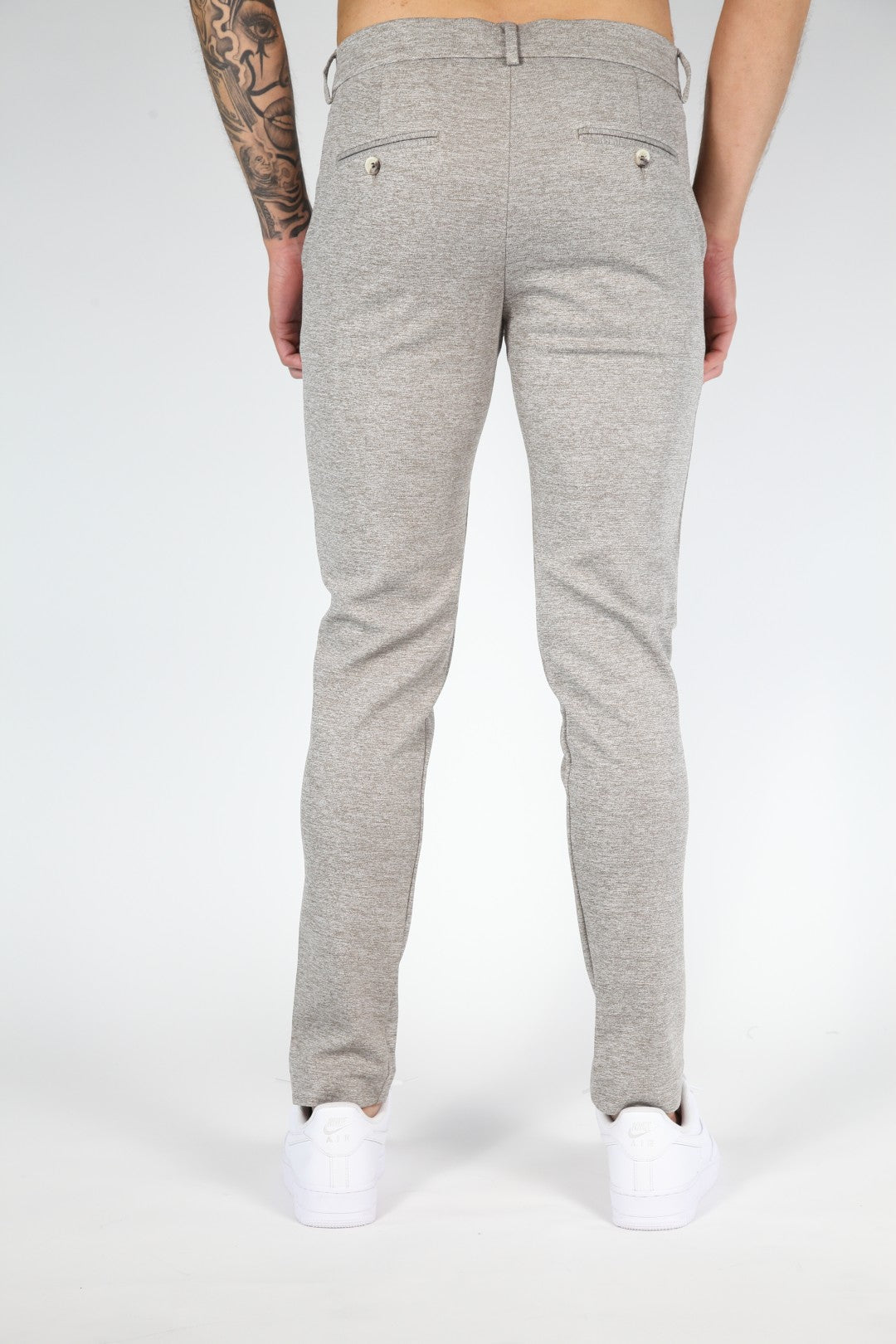 Men's sweatpants slim fit grey jogging trousers - leisurewear for everyday casual wear