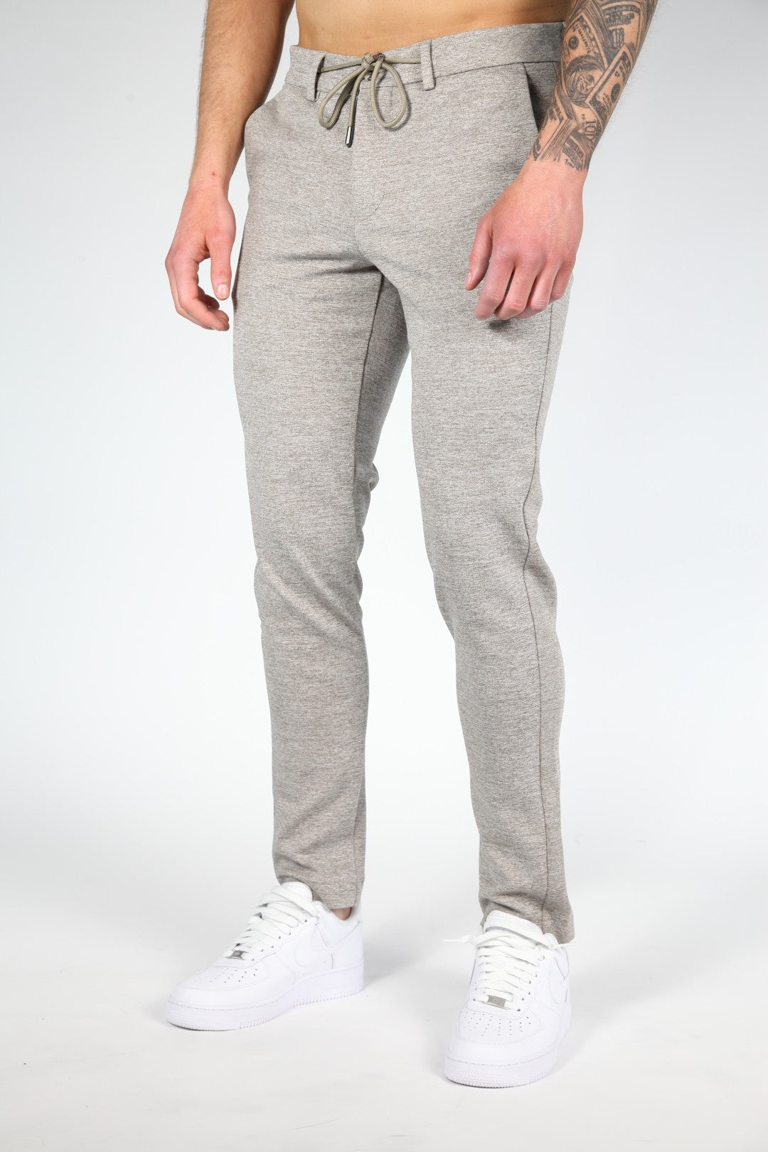 Men's sweatpants slim fit grey jogging trousers - leisurewear for everyday casual wear