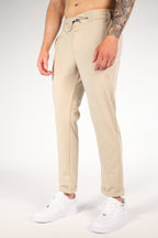 Men's chino trousers premium beige casual attire - versatile everyday wear for comfort
