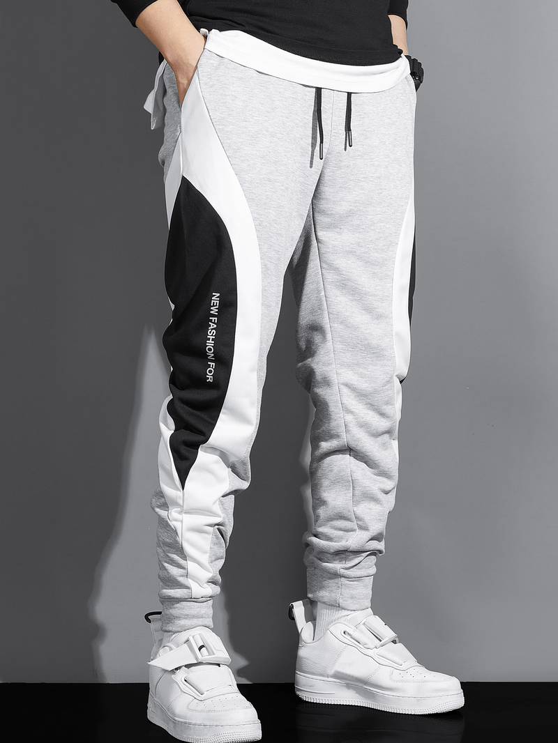 Men’s Jogging Trousers – Side Panels & Pockets Style