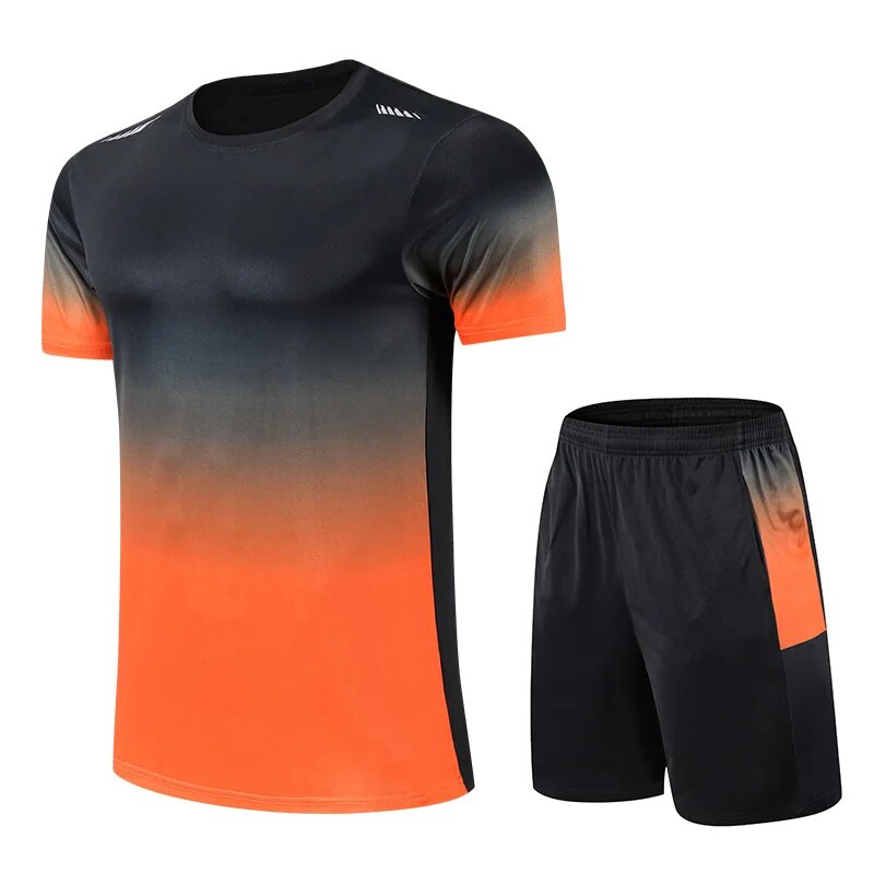 2-piece men's activewear set - versatile athletic outfit for fitness